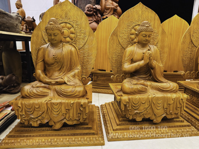 Bộ Tượng Thất Phật Dược Sư đẹp 2025